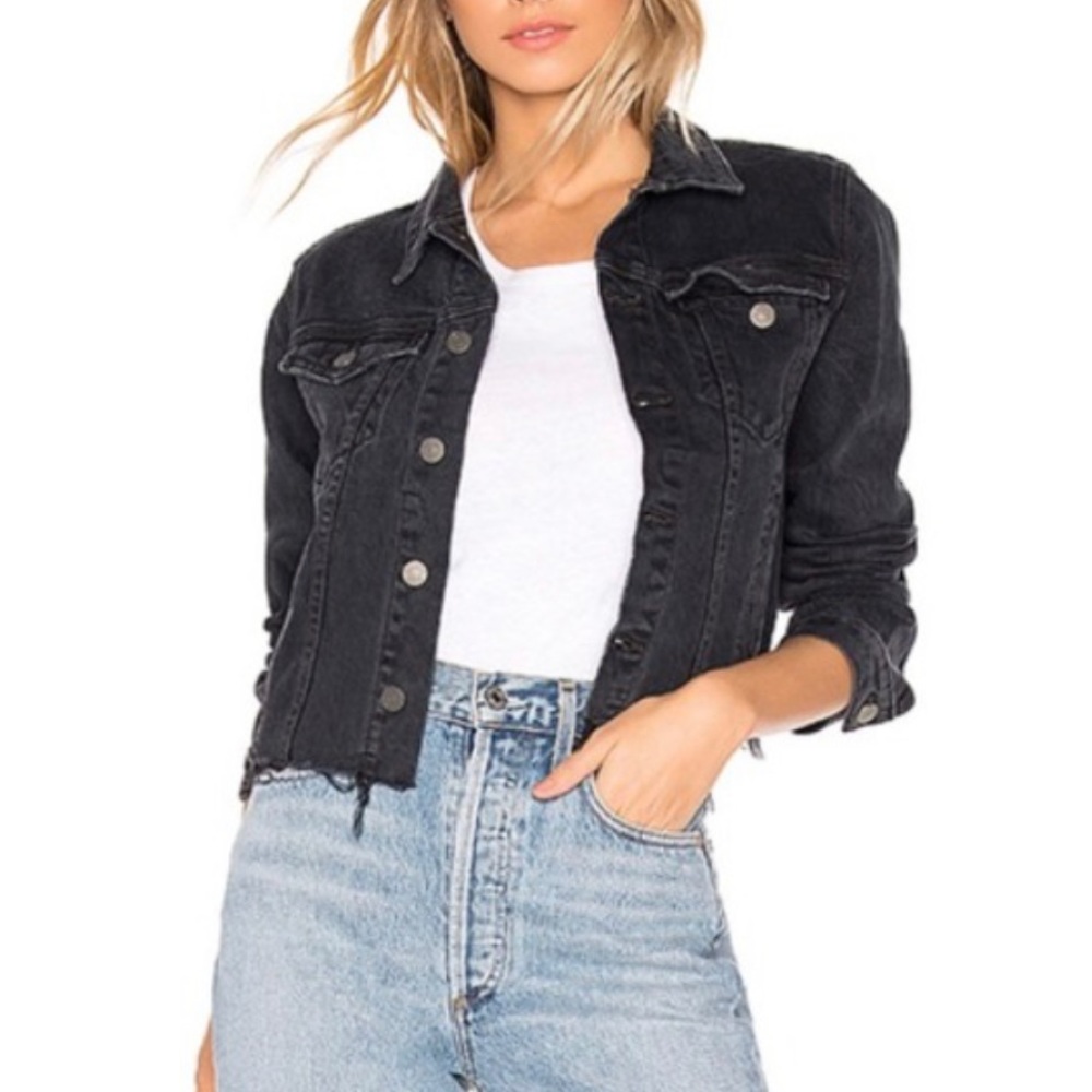 Grlfrnd Cara Fly By Night Denim Jacket